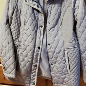 Tan quilted jacket